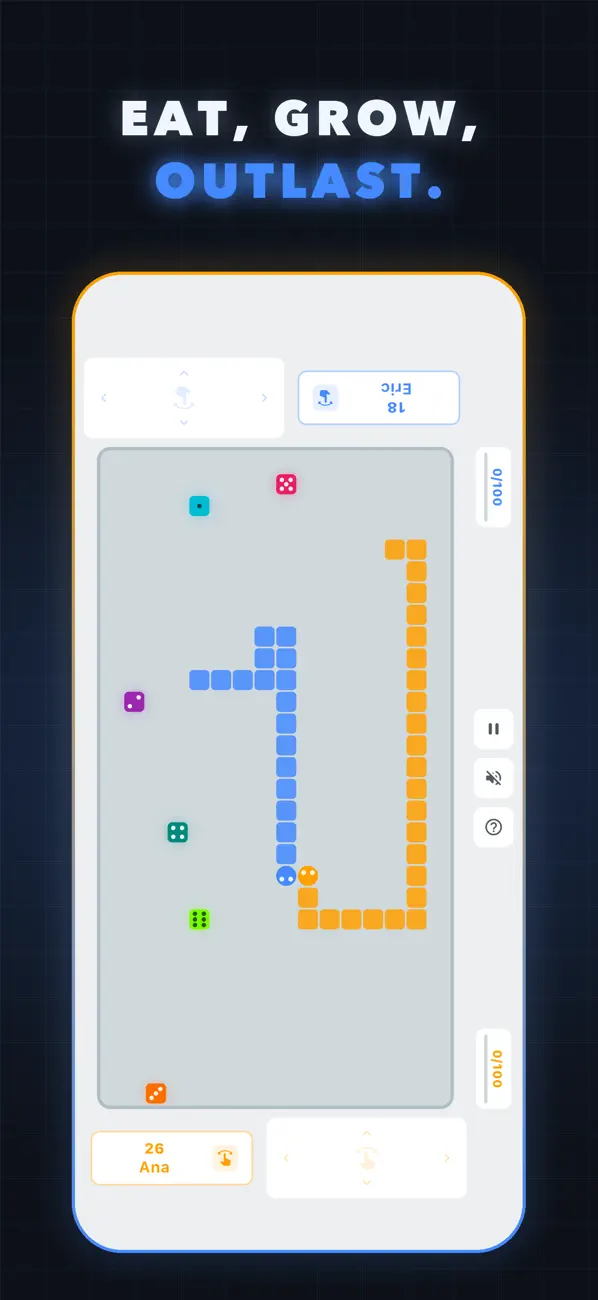 Duel Snake: 2 Player Battle