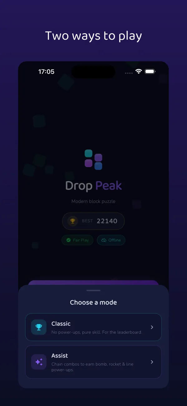 Drop Peak