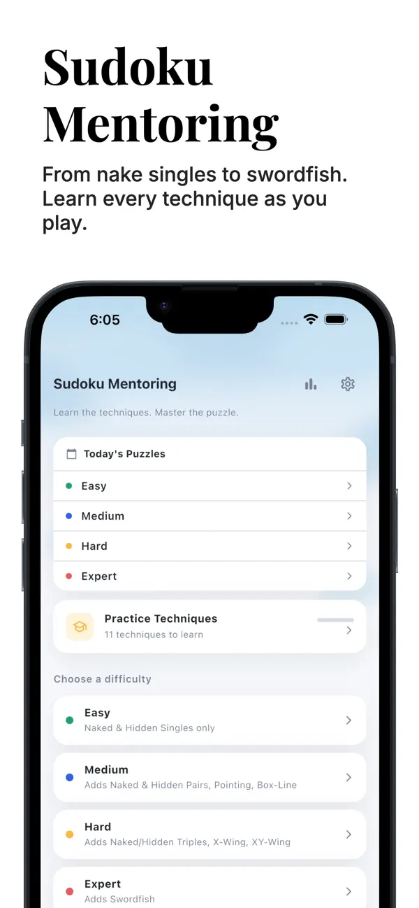 Sudoku Mentoring: Learn Sudoku