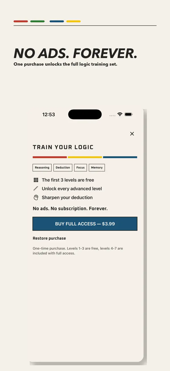 LineaLogic - Logic Puzzle