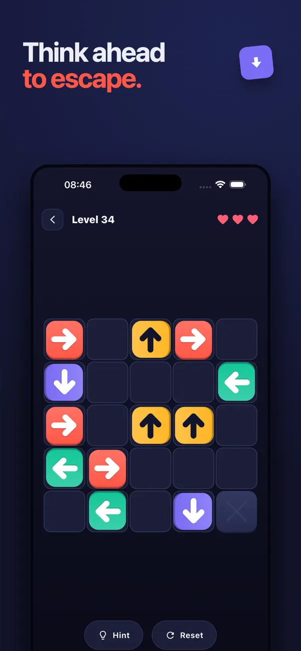 Arrow Escape: Lane Puzzle