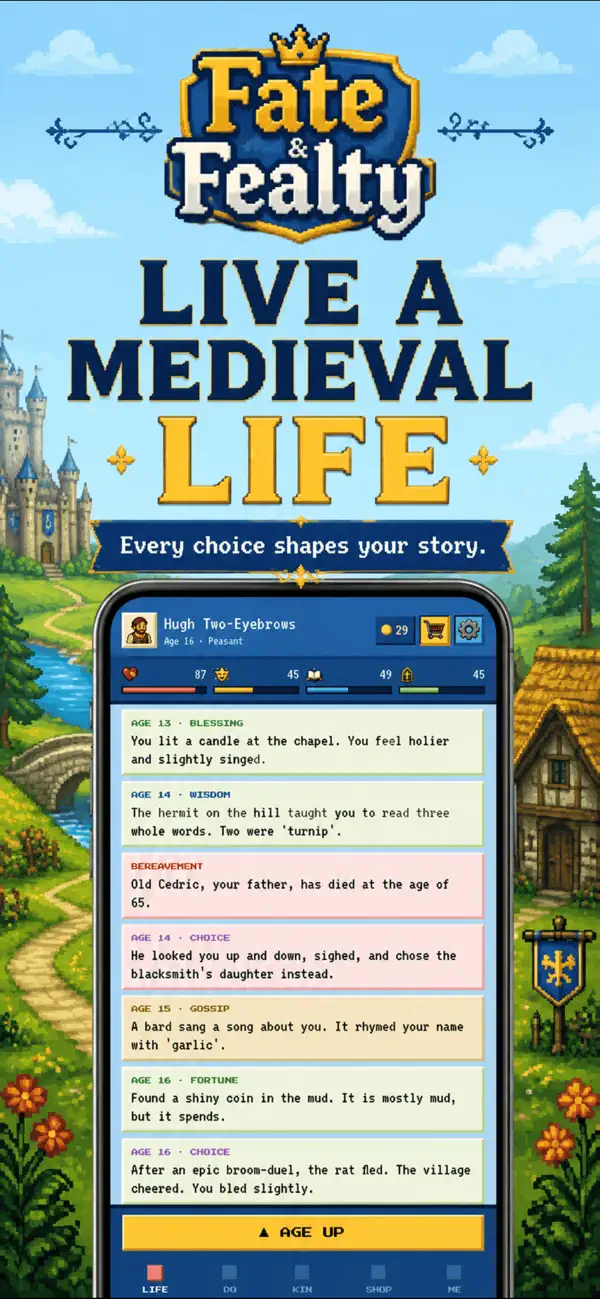 Fate & Fealty: Life Sim