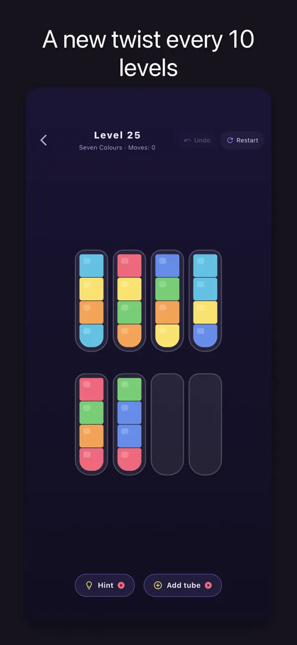 Klack Sort: Color Puzzle