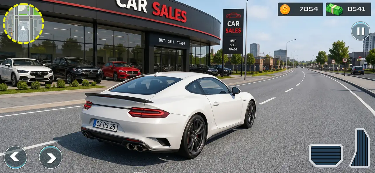 Auto Car Dealership Car Game