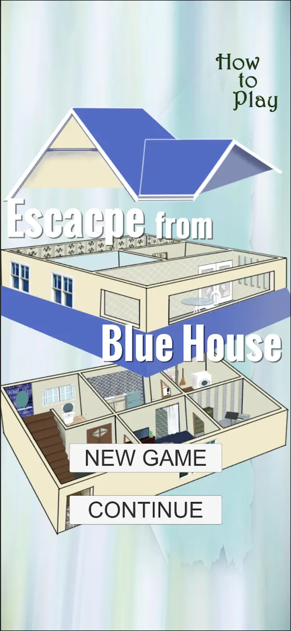脱出ゲーム~青い屋根の家からの脱出