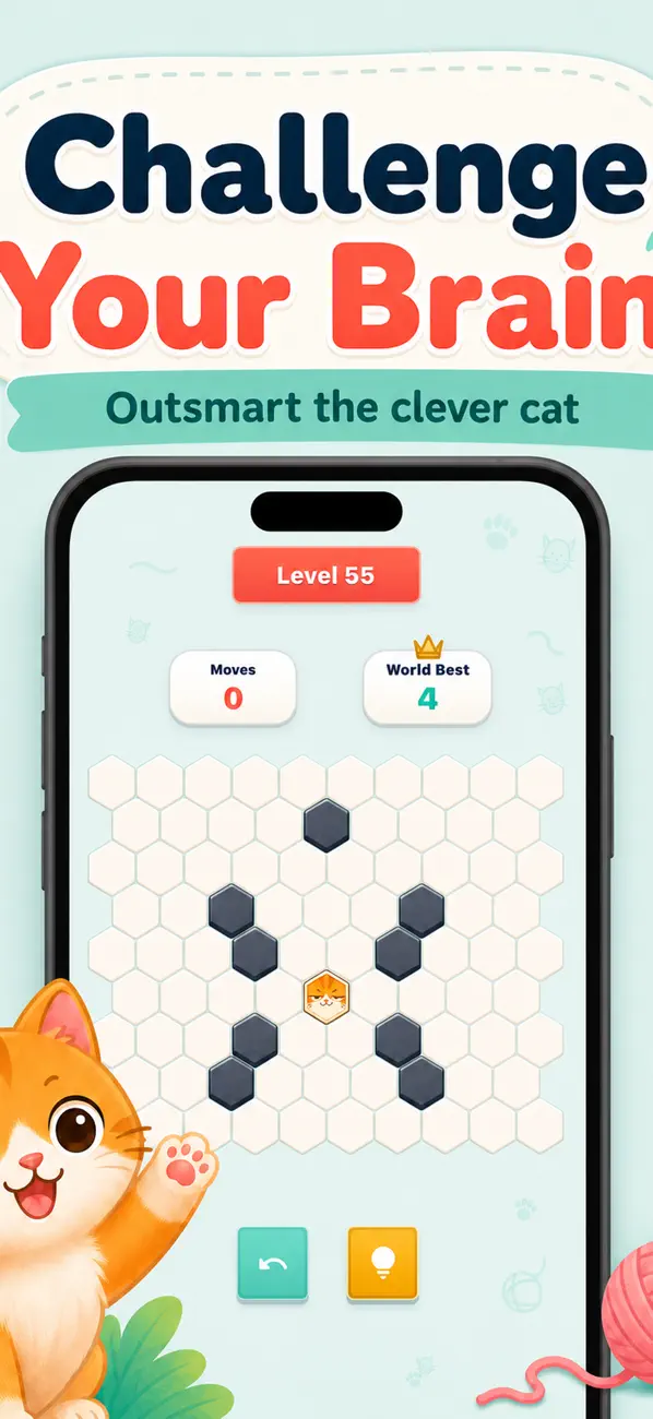MeowTrap: Brain Puzzle Game