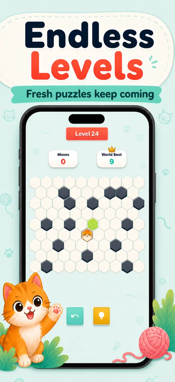 MeowTrap: Brain Puzzle Game