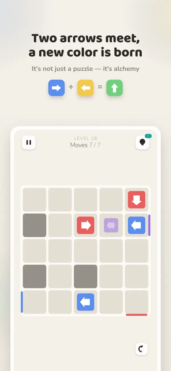 Hue: Color Merge Puzzle