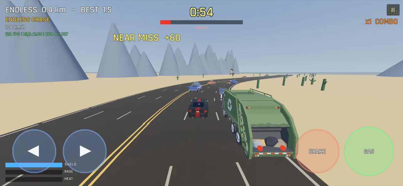 Road Rage : Endless Chase