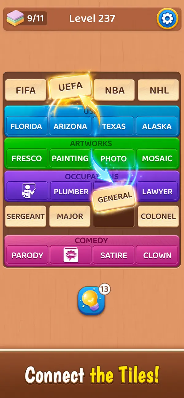 Word Association Match Puzzle