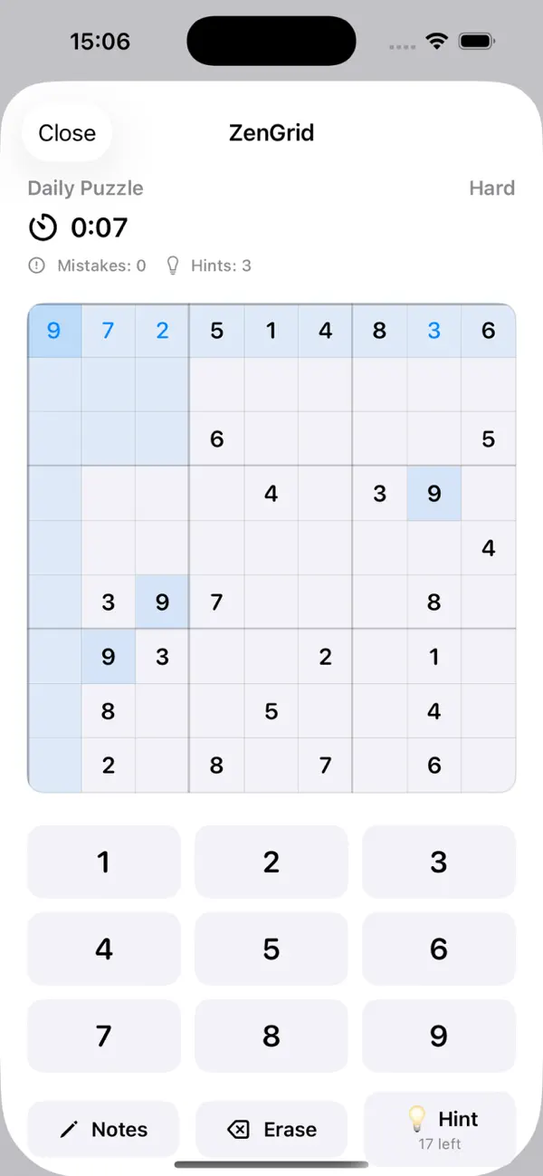 Pure Sudoku Daily