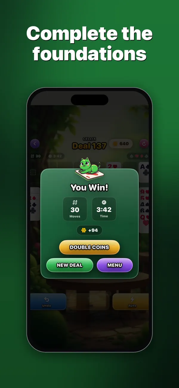 FreeCell Solitaire: Cellix