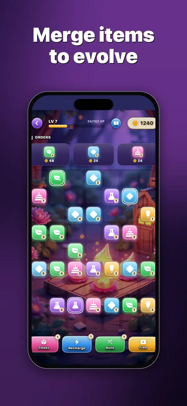 Merge Puzzle: Mergio