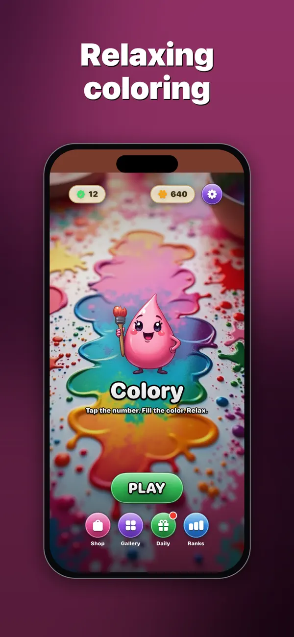 Color by Number: Colory