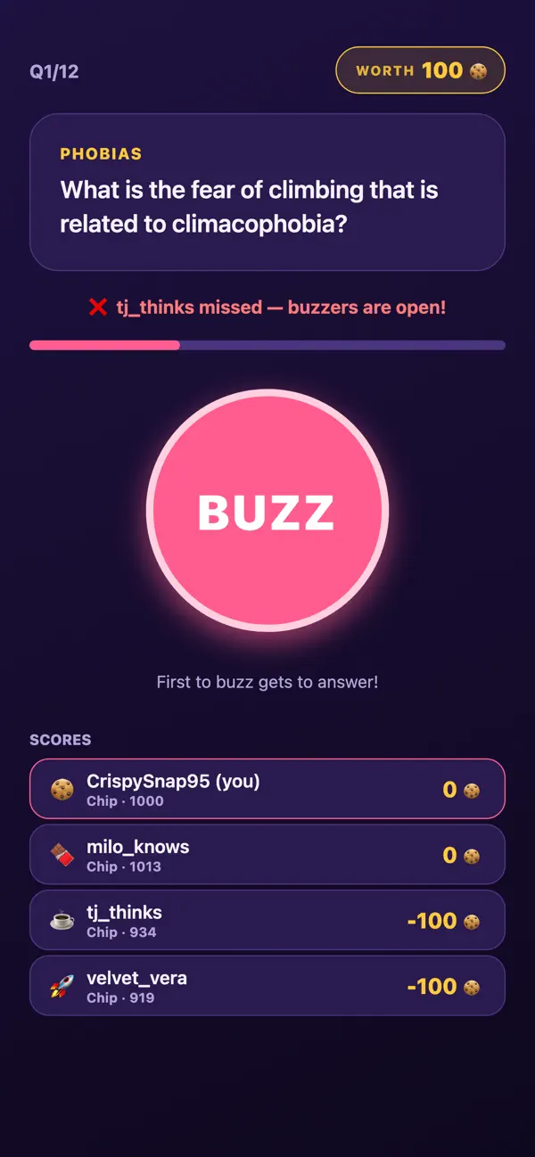 Smart Cookie Trivia
