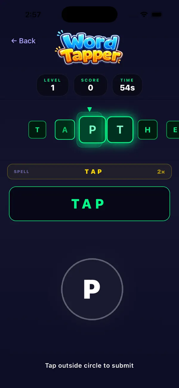 WordTapper Game
