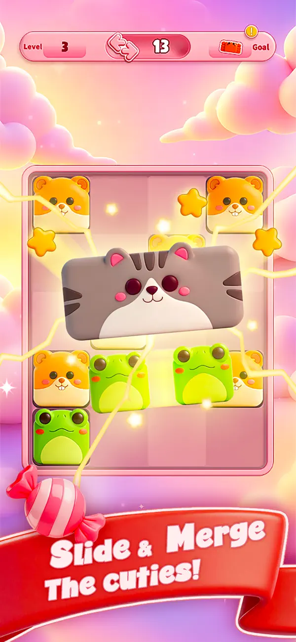 Zoo Shuffle: Slide & Merge