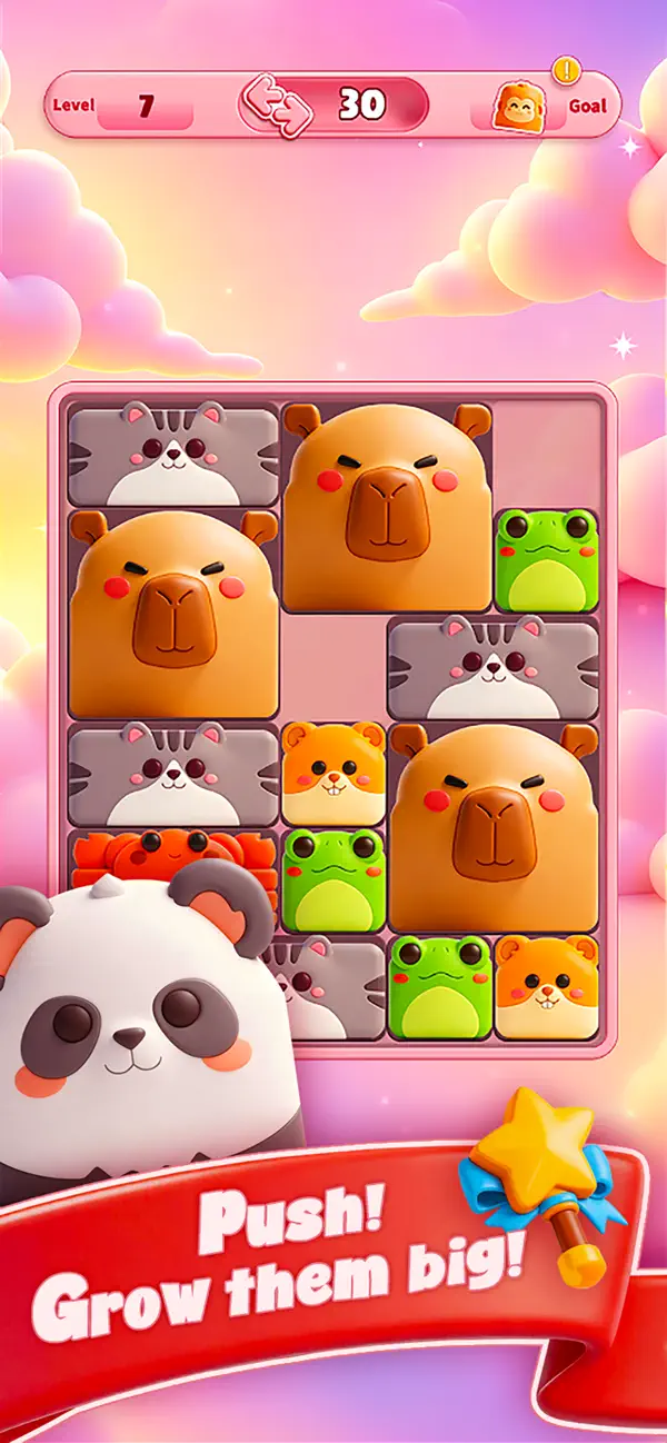 Zoo Shuffle: Slide & Merge