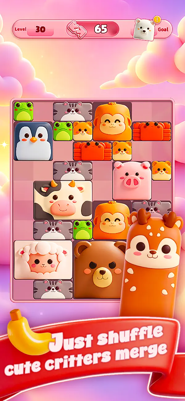 Zoo Shuffle: Slide & Merge