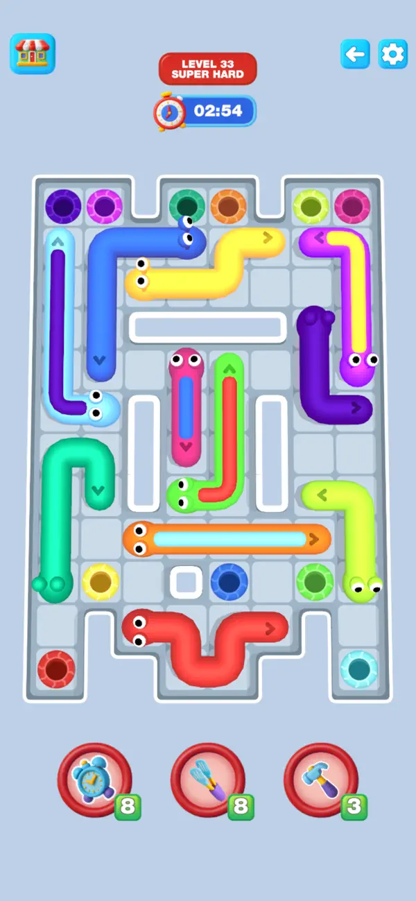 Snail In Hole - Puzzle Game