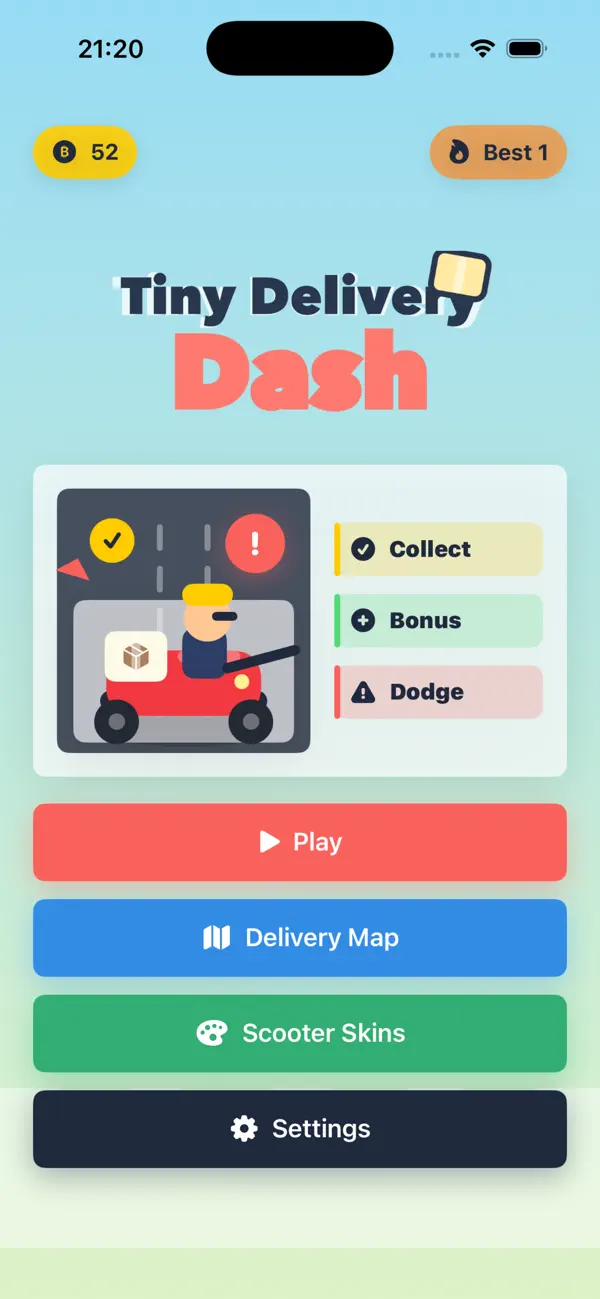 Tiny Delivery Dash