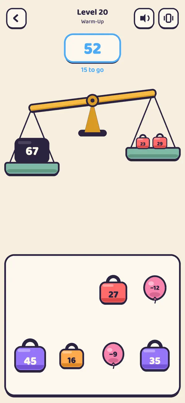 Exactly 67: Number Puzzle