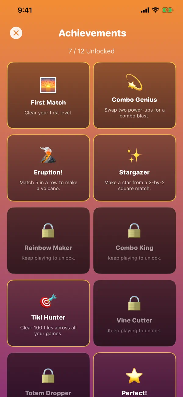 Tiki Match: Island Puzzle