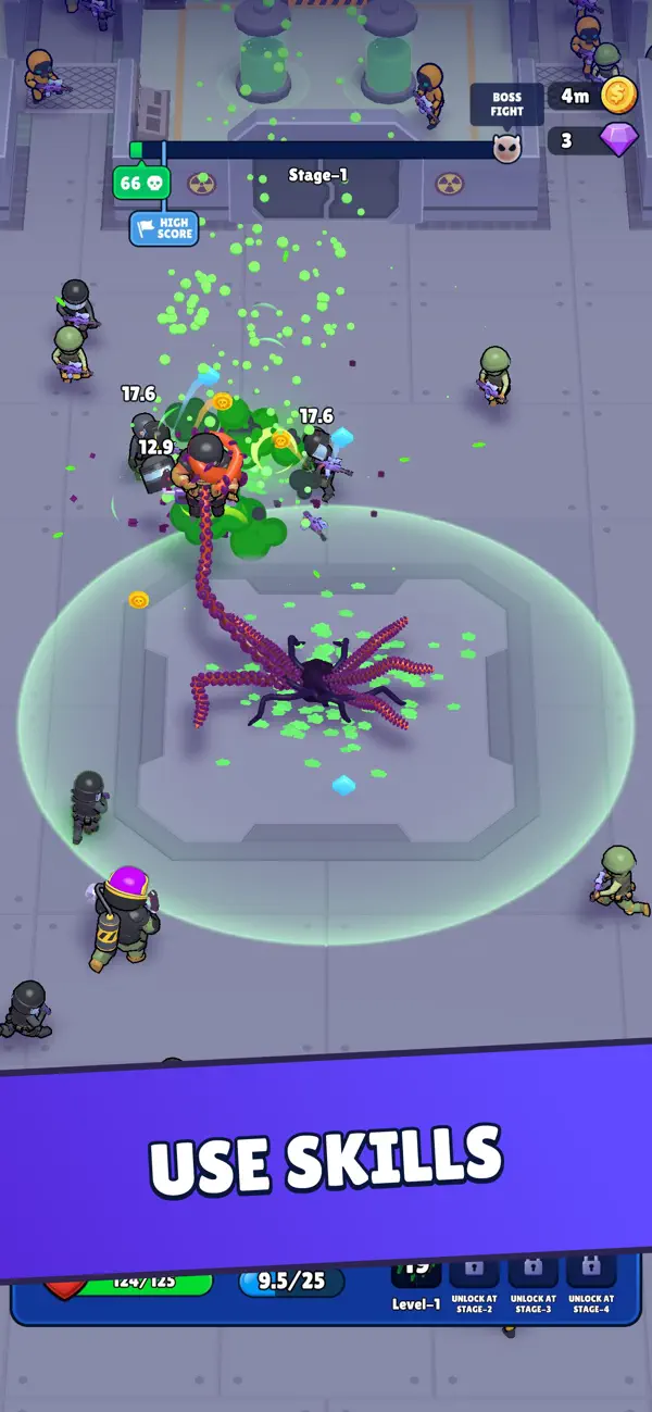 Alien Attack: RPG Idle Action!