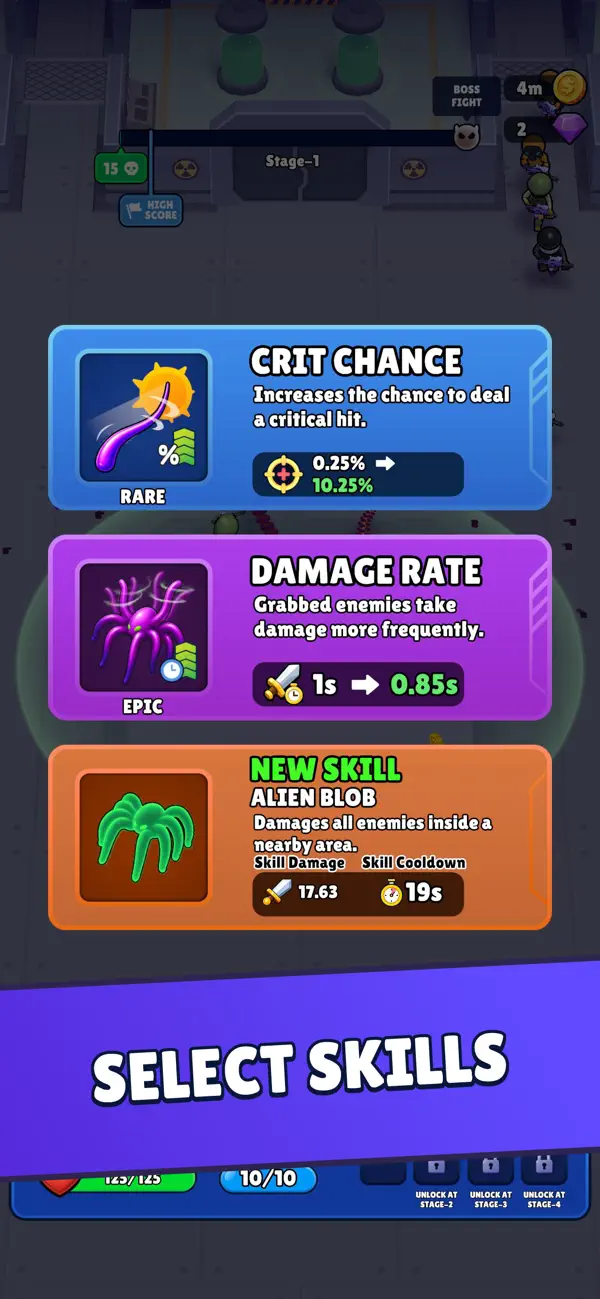 Alien Attack: RPG Idle Action!