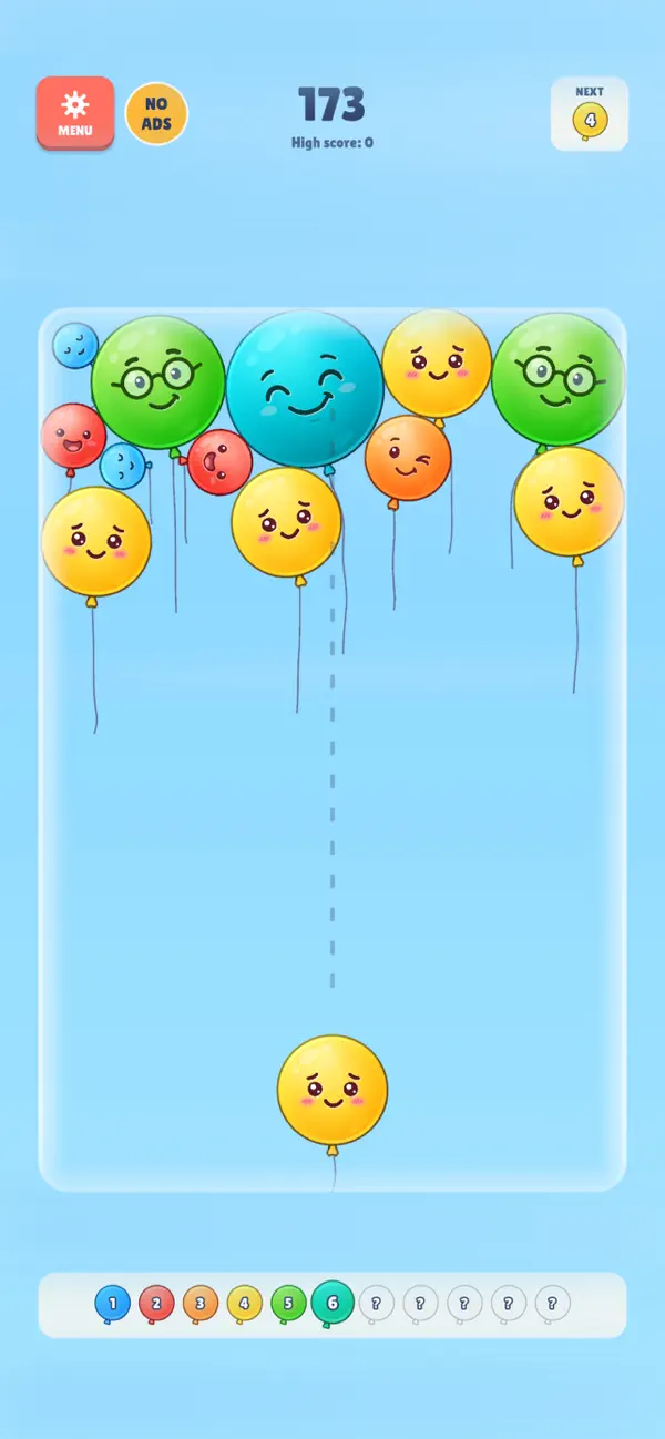 Merge Balloon: Sky Puzzle