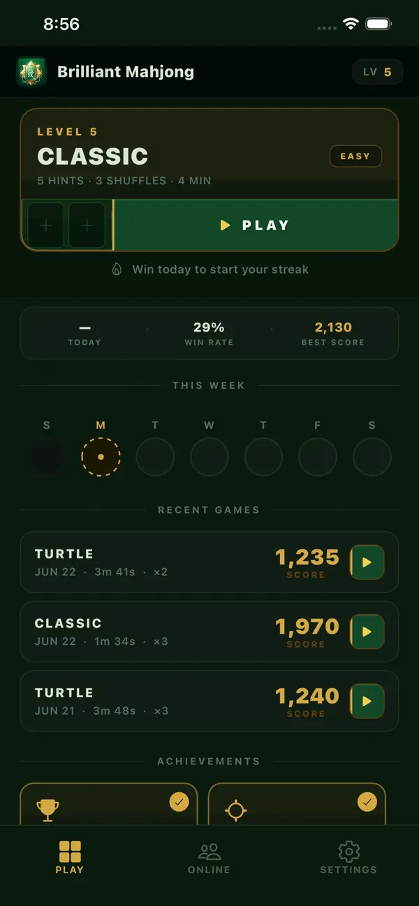 Brilliant Mahjong
