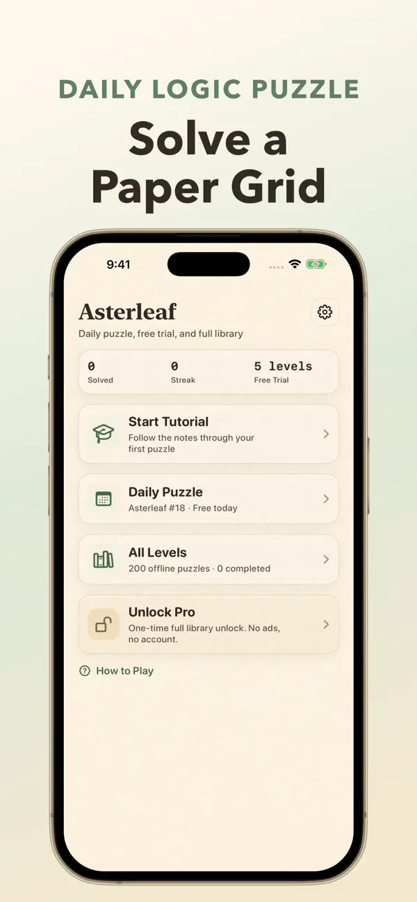 Asterleaf: Clue Puzzles