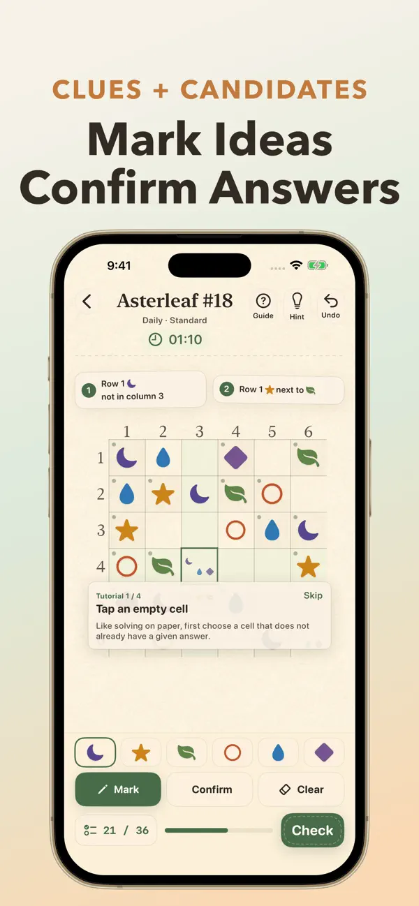 Asterleaf: Clue Puzzles
