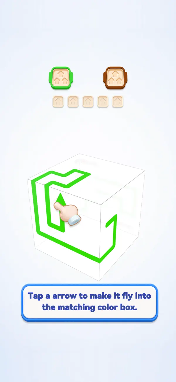 Arrow Cube 3D