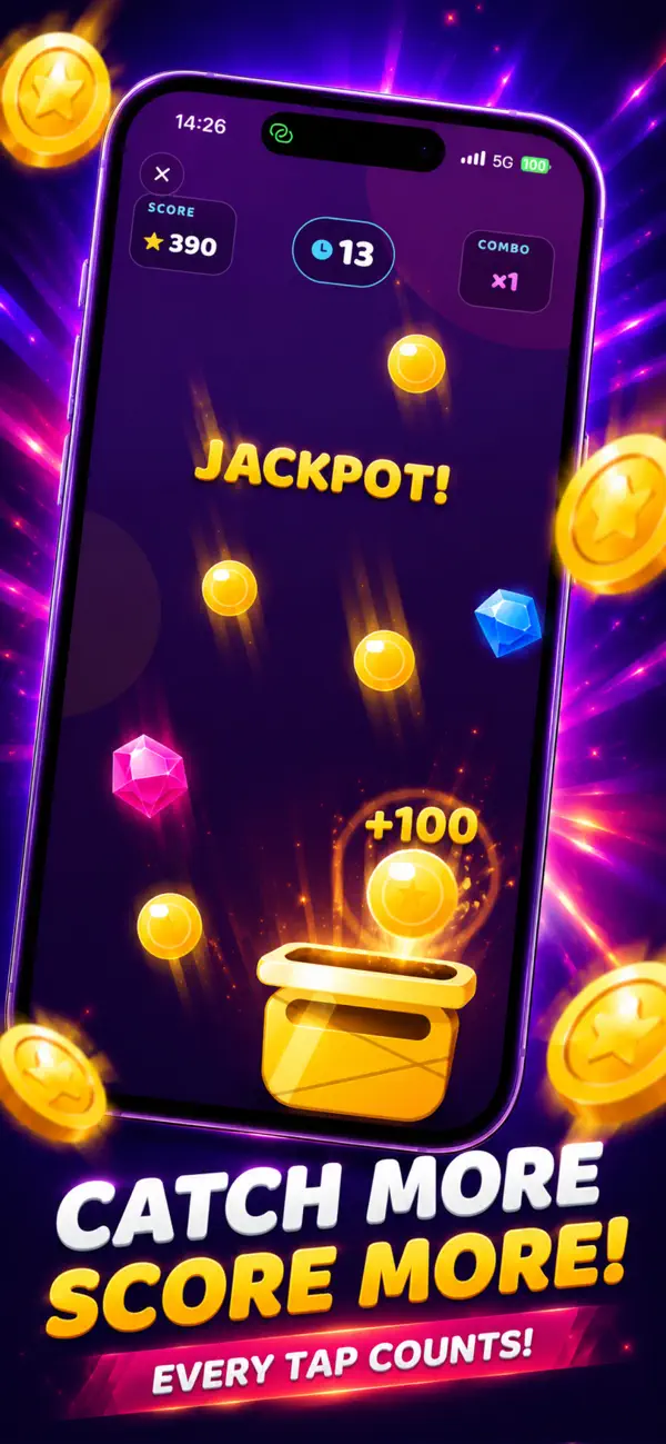 Coin Rush: Tap & Catch