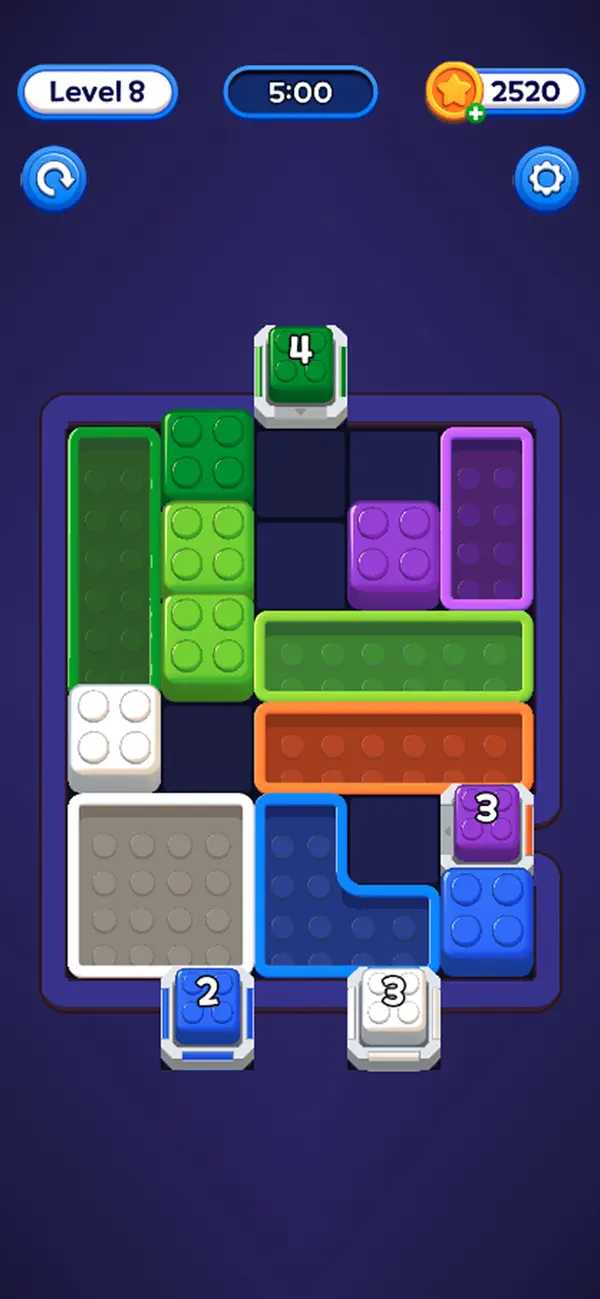 Brick Drop: Color Block Puzzle