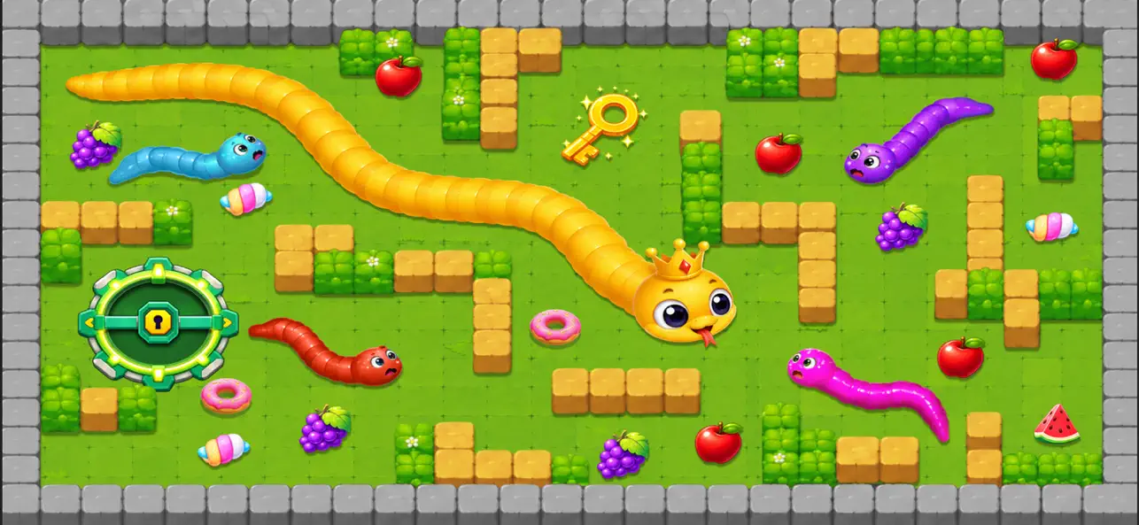 Hungry Snake Maze