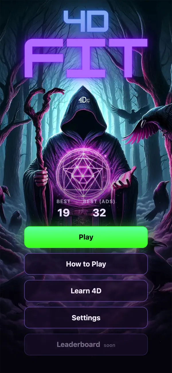 4D FIT: Tesseract Puzzle