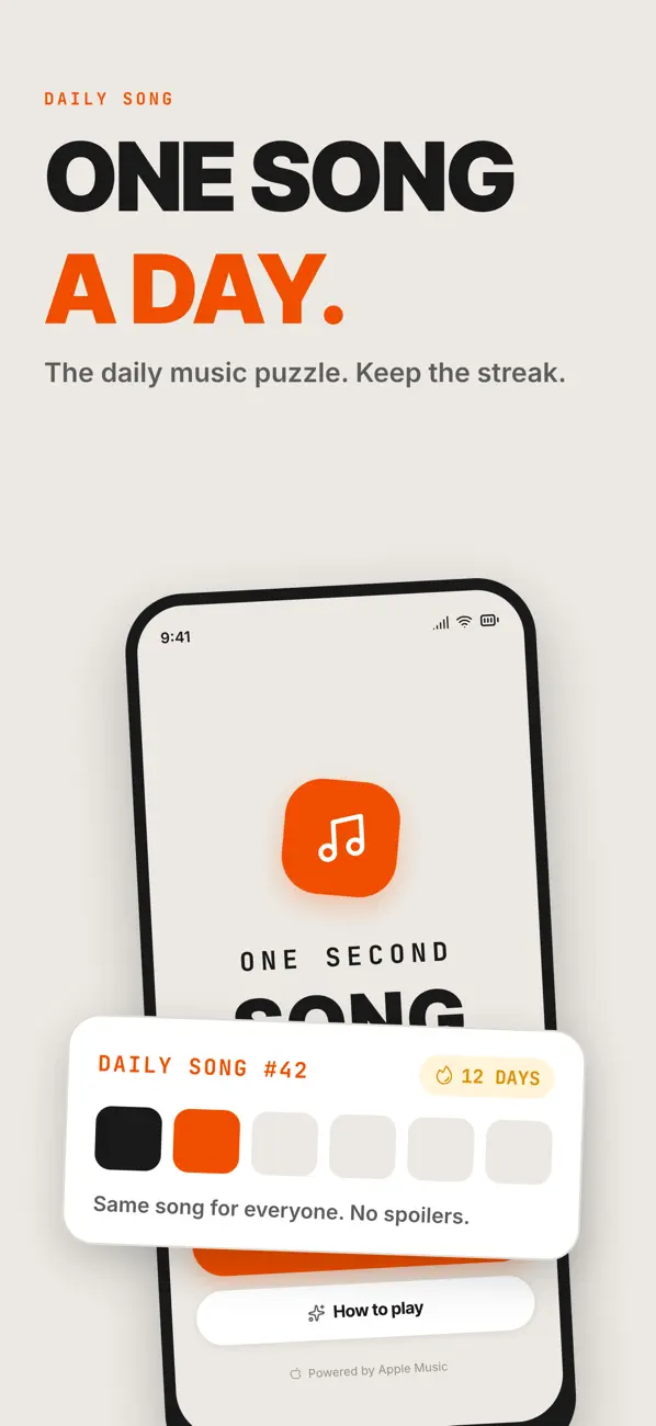 One Second Song