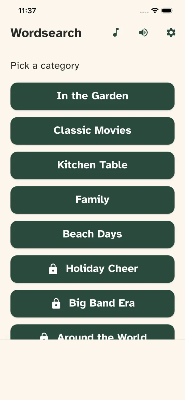 Wordsearch: Cloverbrook Games