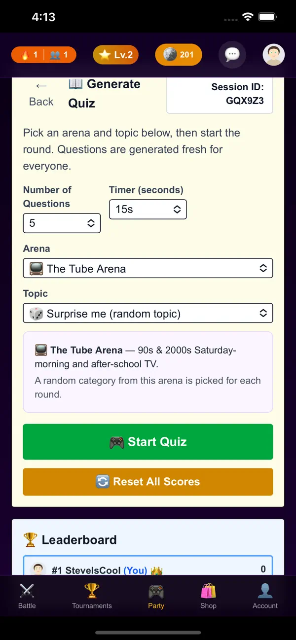 Nostalgia Duels