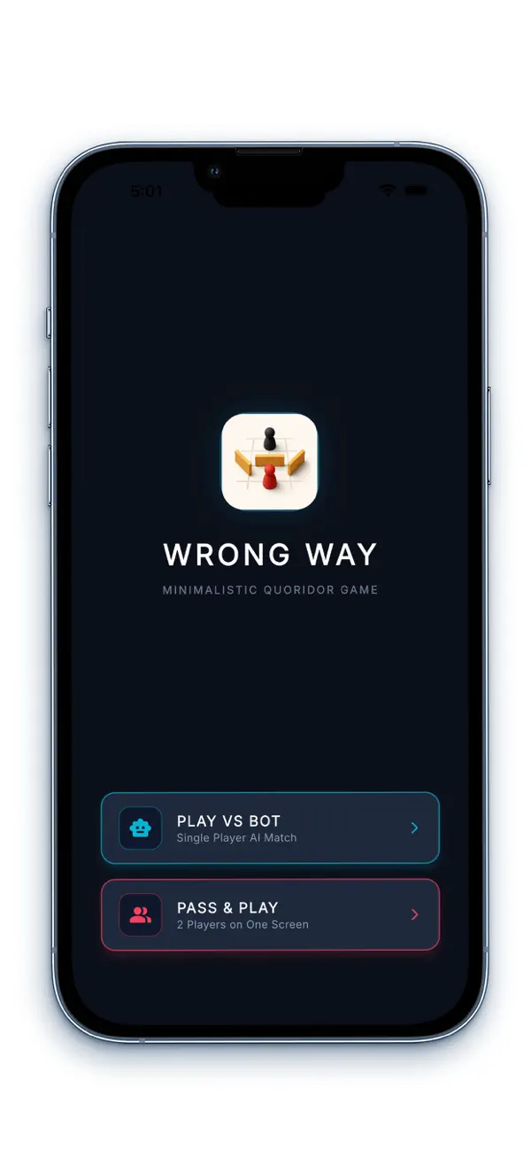 Wrong Way - Quoridor Game