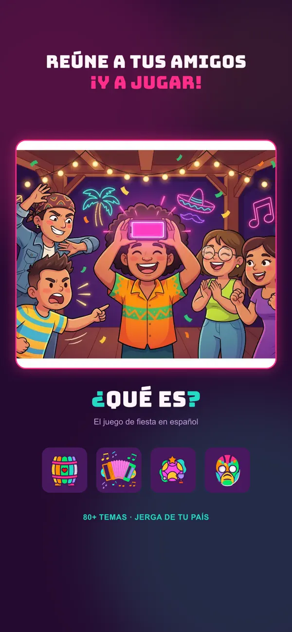 ¿Qué Es? Juego de Fiesta