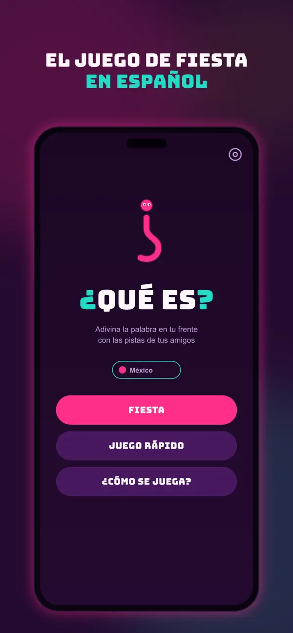 ¿Qué Es? Juego de Fiesta