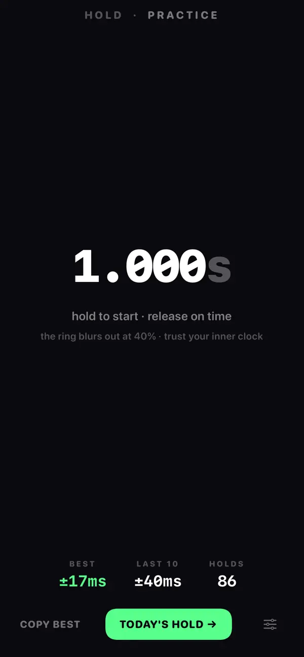 Hold