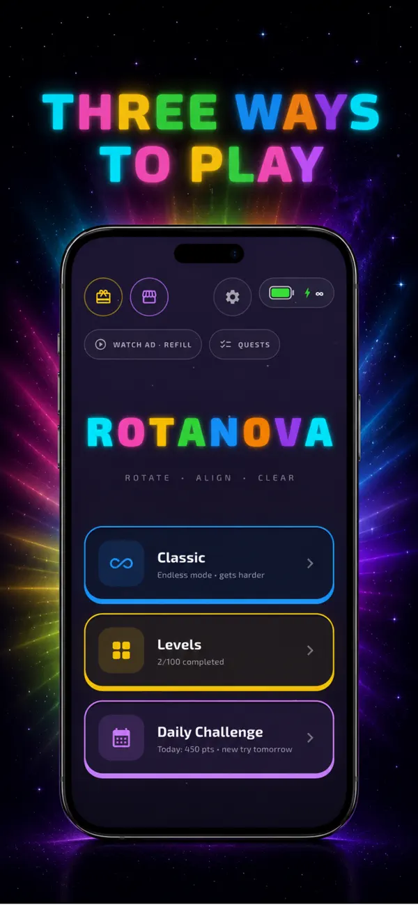 RotaNova - Spin Block Puzzle