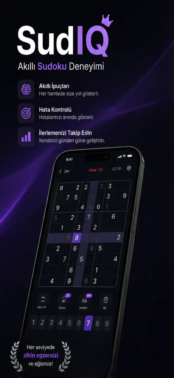 SudIQ: Brain Puzzle Game