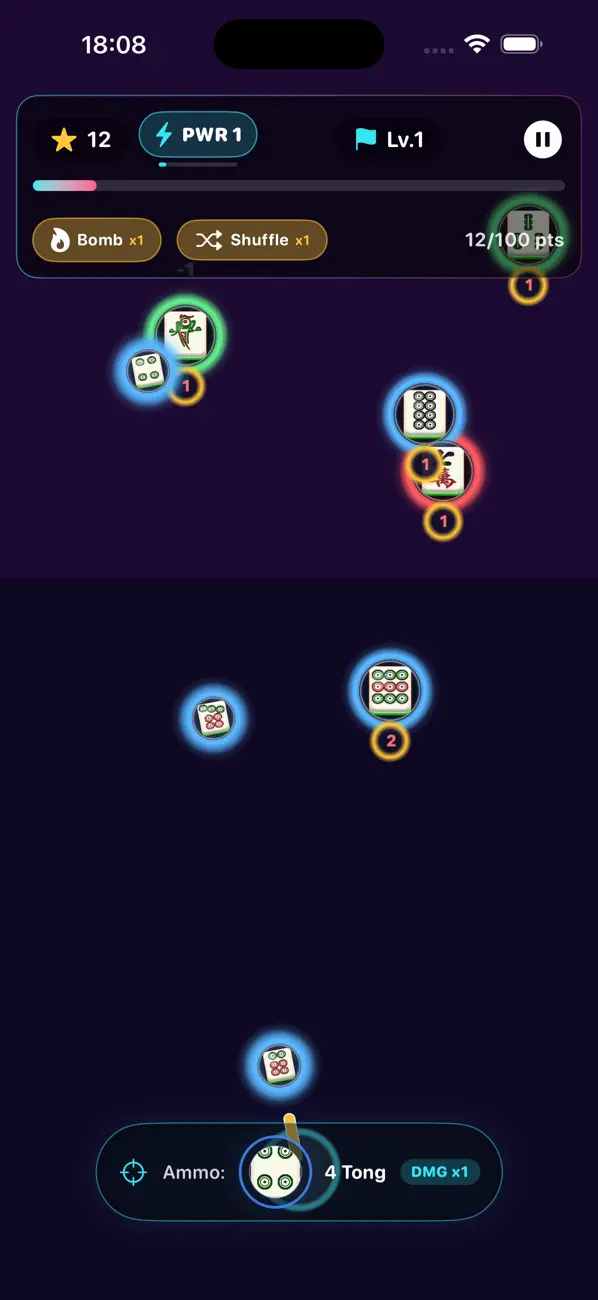 Mahjong Shooter Blast