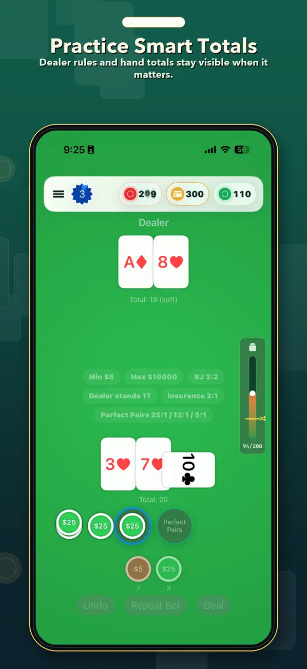Casino Trainer: Blackjack 21