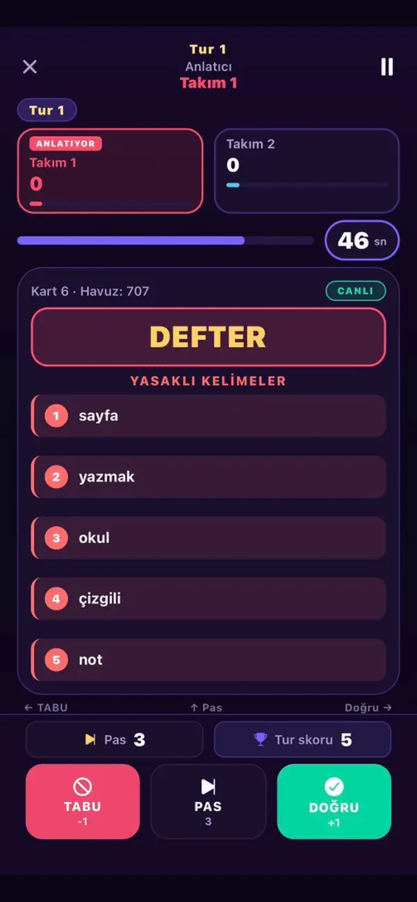 Tabu: Parti Oyunu